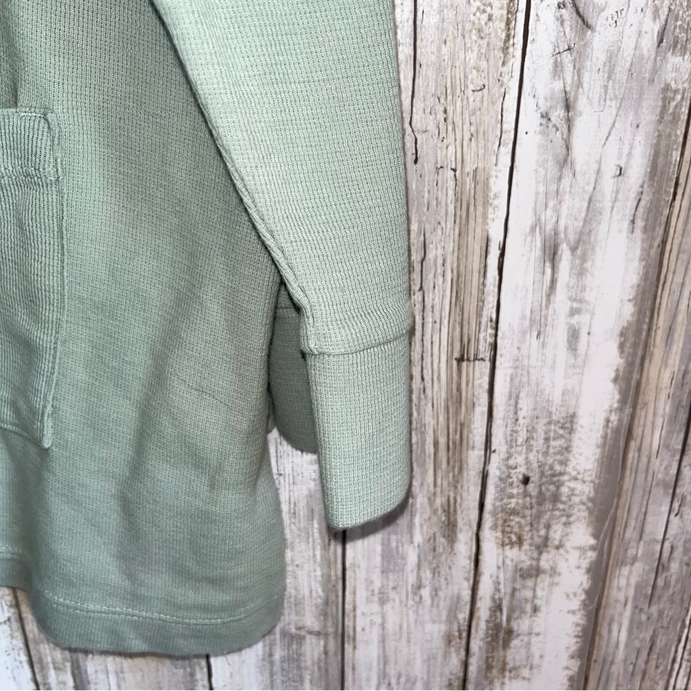 J. Jill Mineral Green Textured Patch Pocket Tunic - Picture 4 of 6
